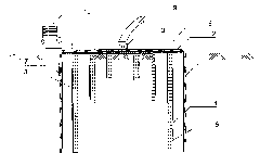 Method for stabilizing foundation based on electro-osmosis technique and bucket foundation negative pressure technique