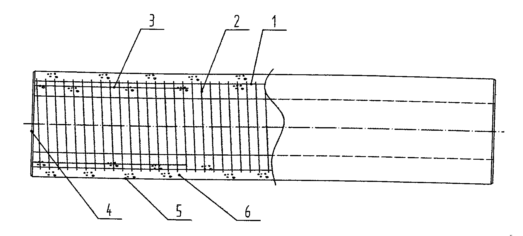 Pretensioned prestressing steel pipe concrete pipe pile and producing method thereof