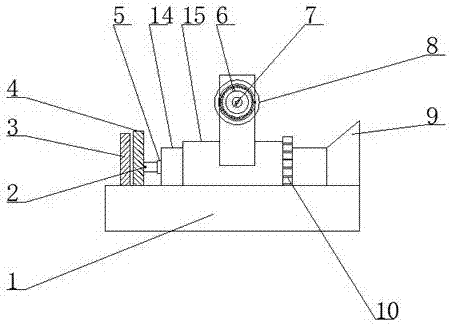 Casing wire tying machine for stable wire tying