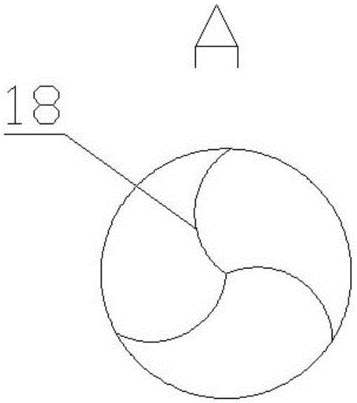 Heat transfer accelerating device for water heating kettle