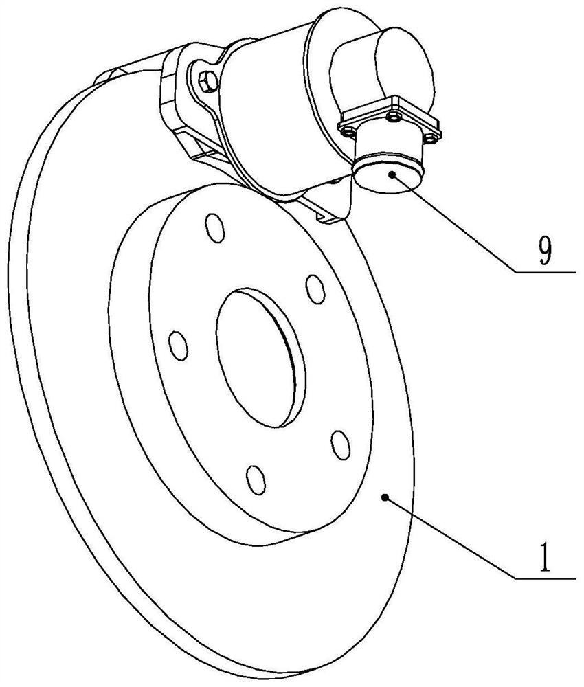 Composite brake-by-wire system and control method