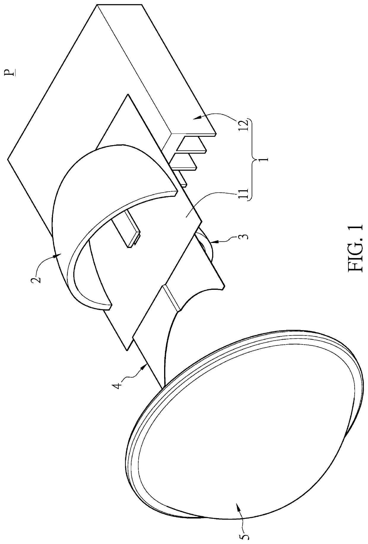 Light projecting device having high light utilization efficiency