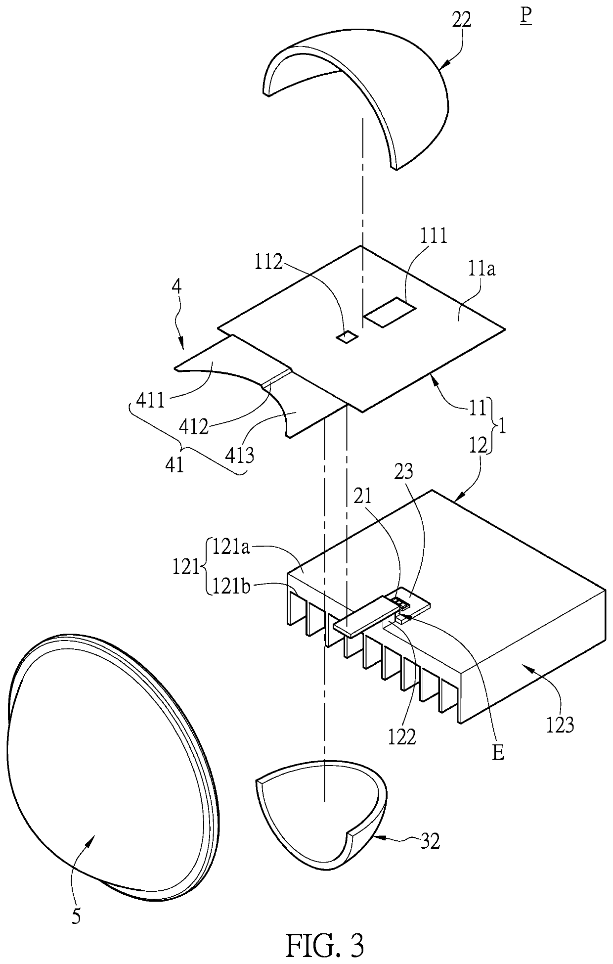 Light projecting device having high light utilization efficiency