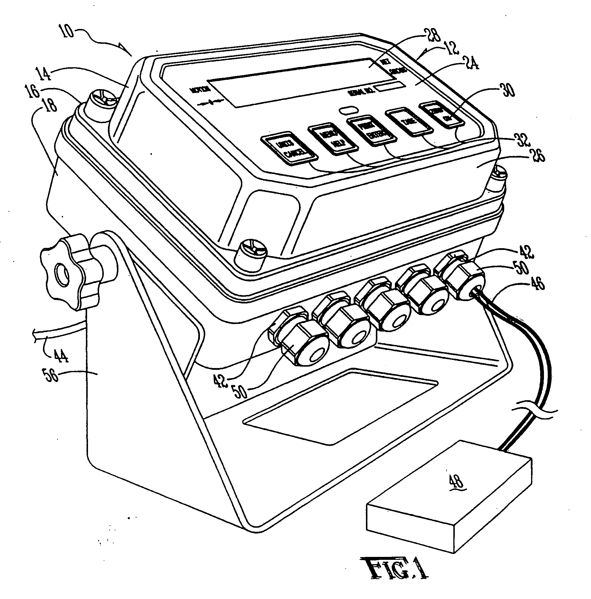 Modular sealed portable digital electronic controller