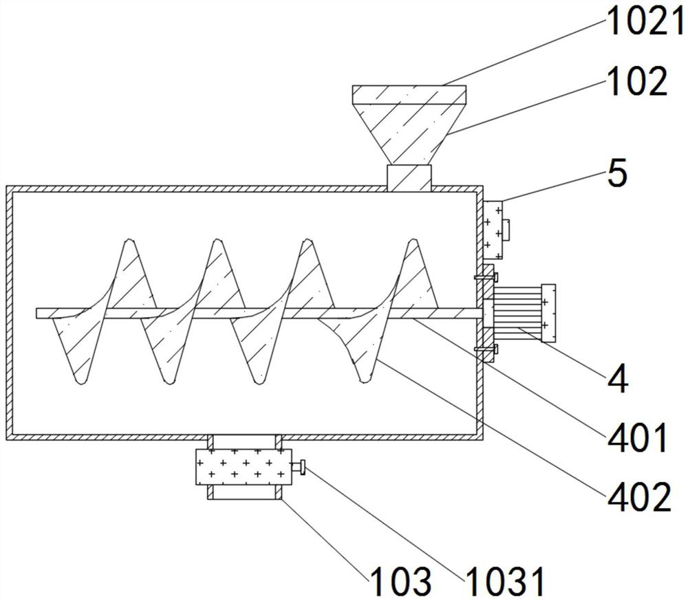 Highway crack treatment device for highway engineering