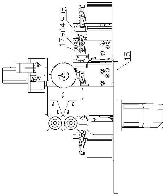 Cover pasting device and method for liquid packing box