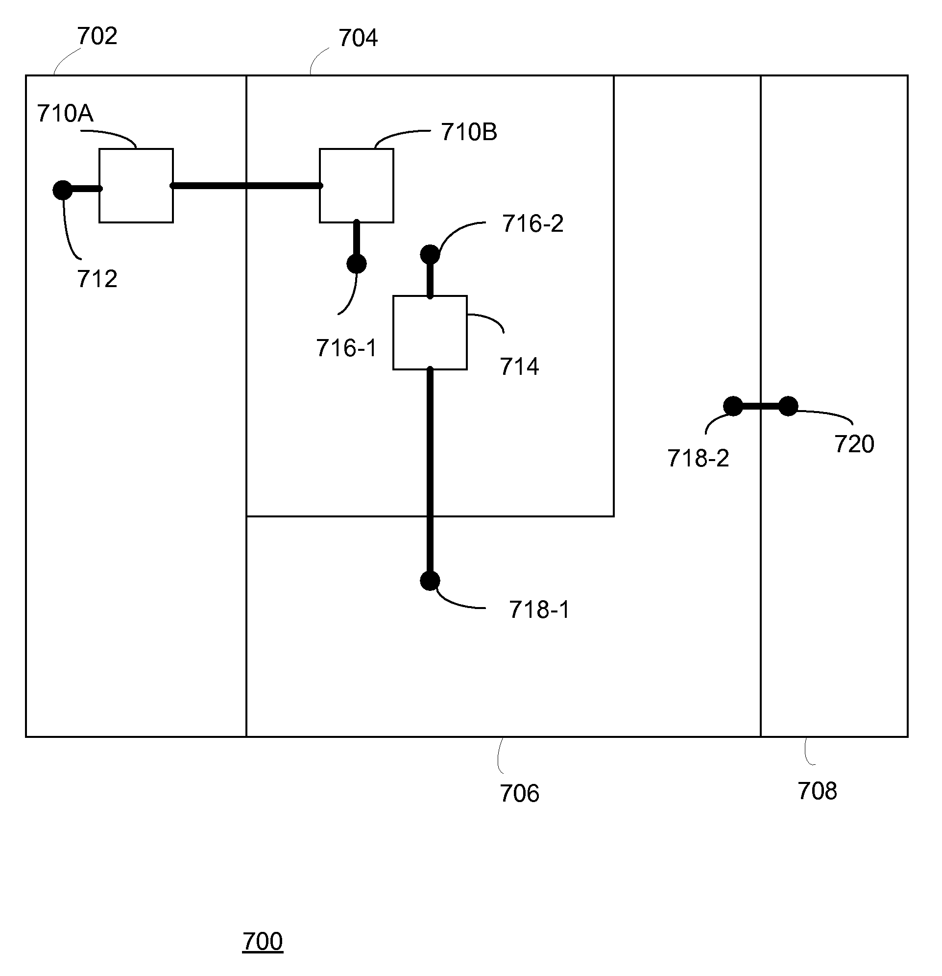 Versatile bus interface macro for dynamically reconfigurable designs