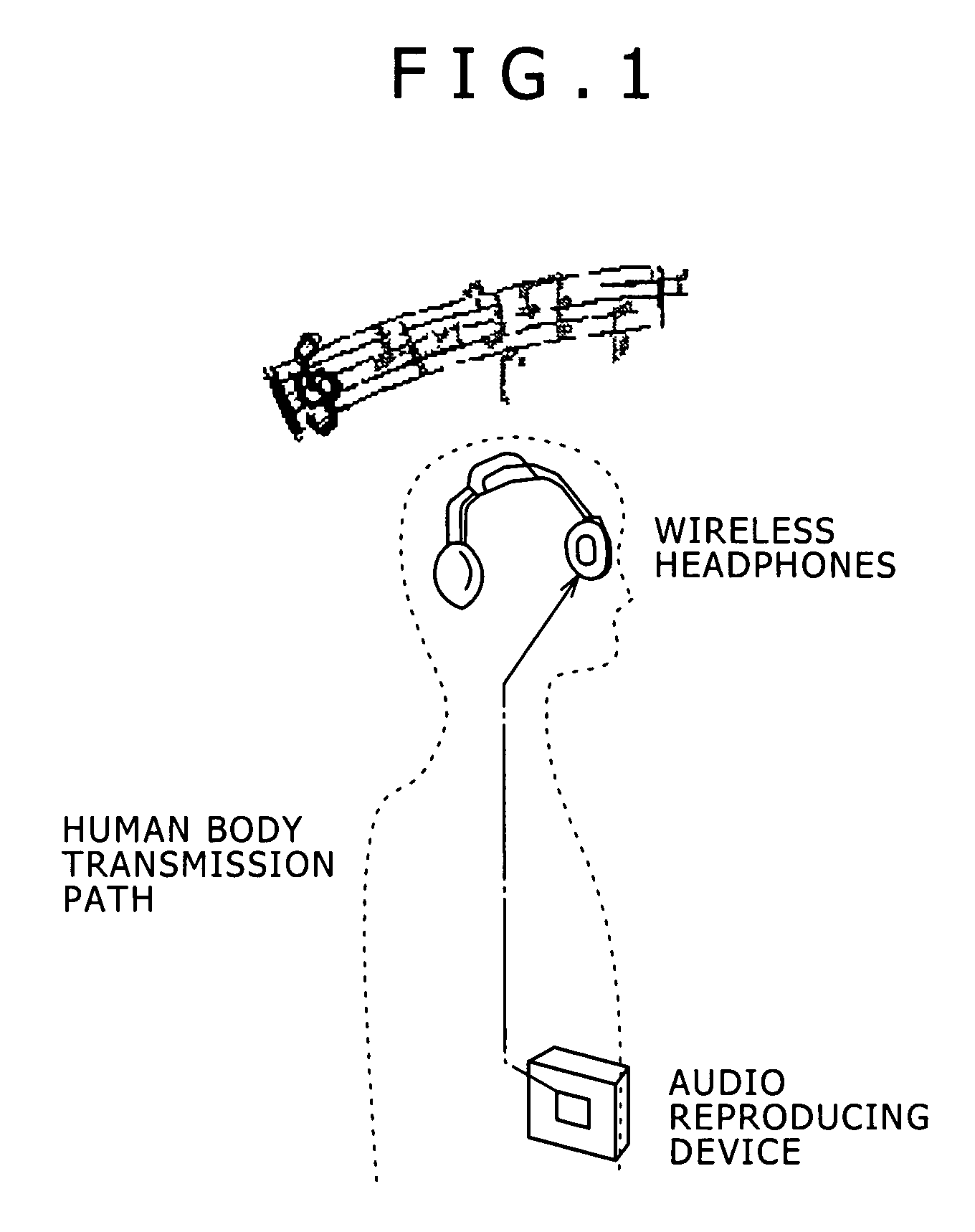 Human body communication system and communication device