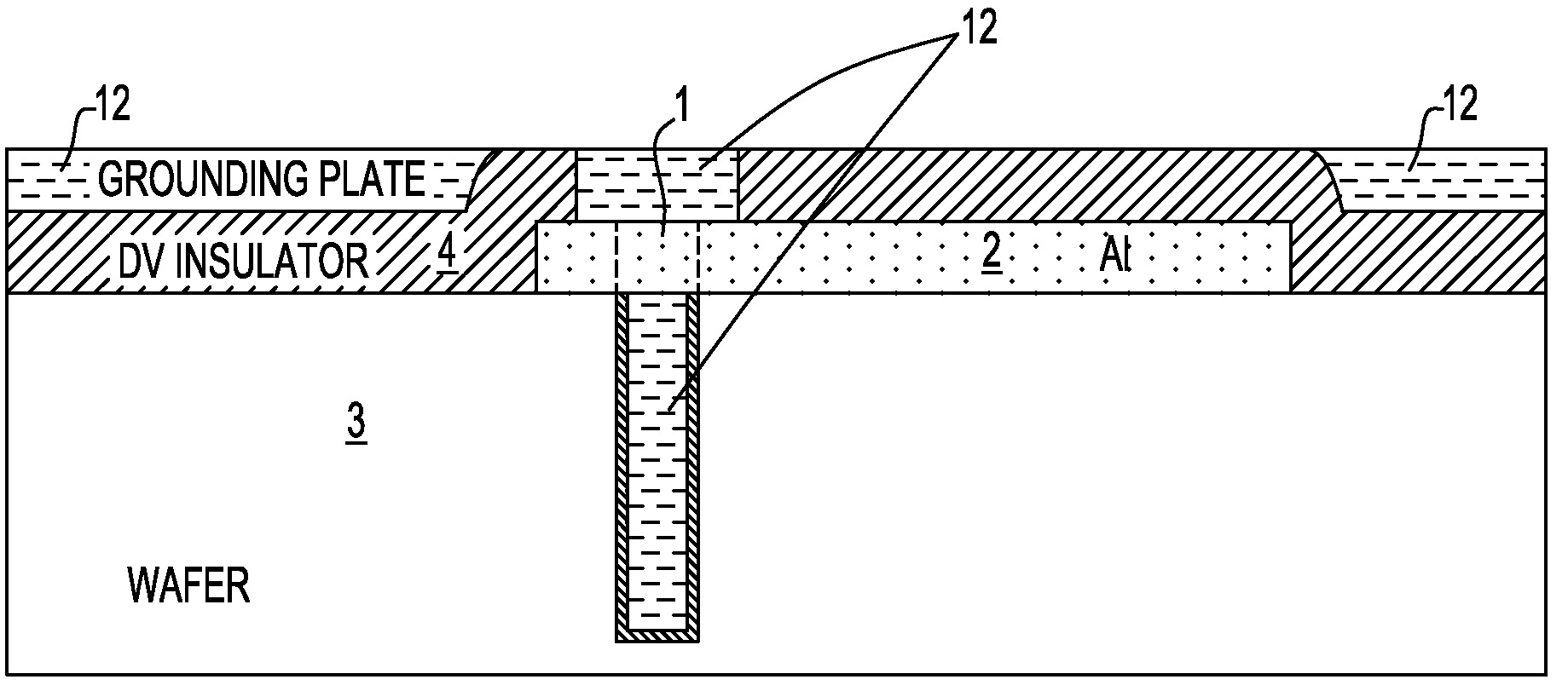 Semiconductor Device Using An Aluminum Interconnect To Form Through-Silicon Vias