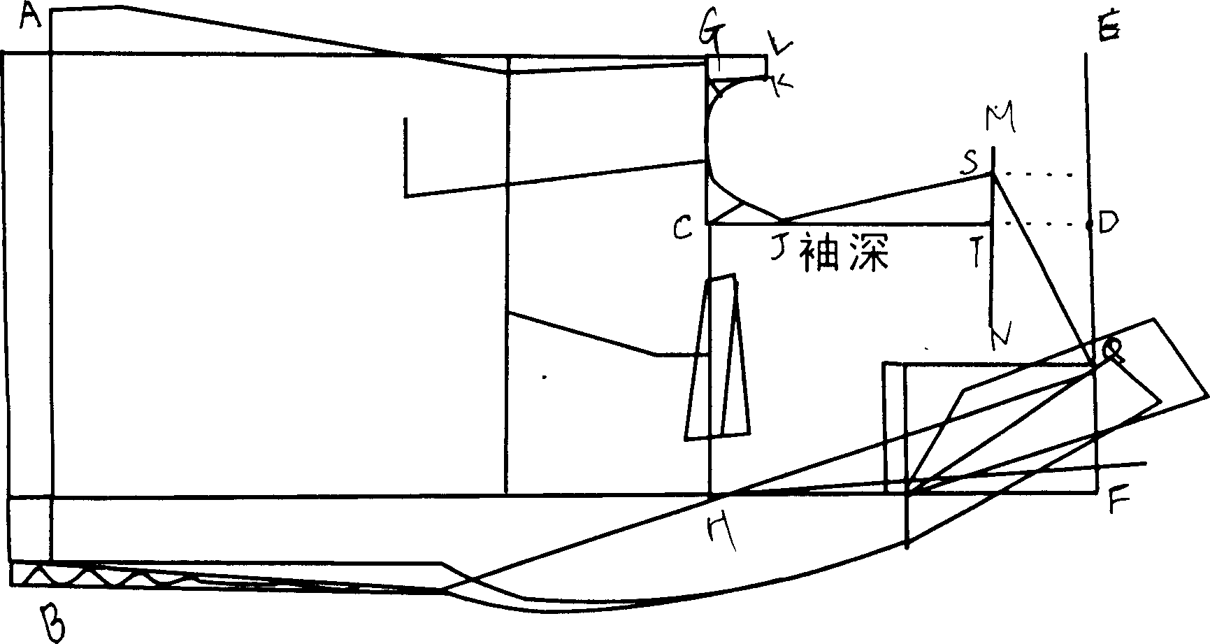 Clothes shape sheet making method