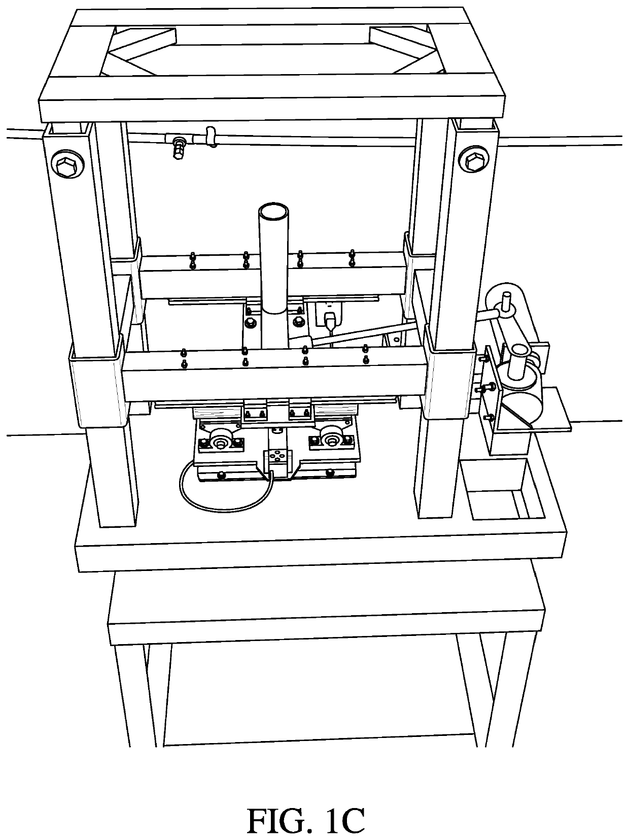 Rolling cyclic fatigue test platform for determining asphalt ductility