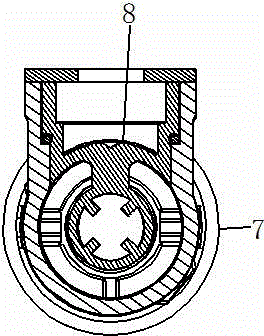 Ultrasonic wave opposite irradiation type water meter