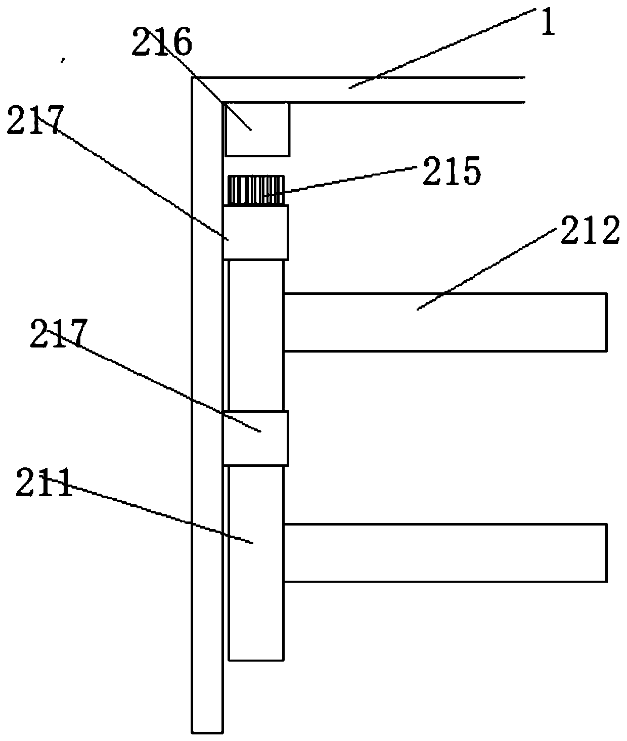 Shoe rack for detection laboratory