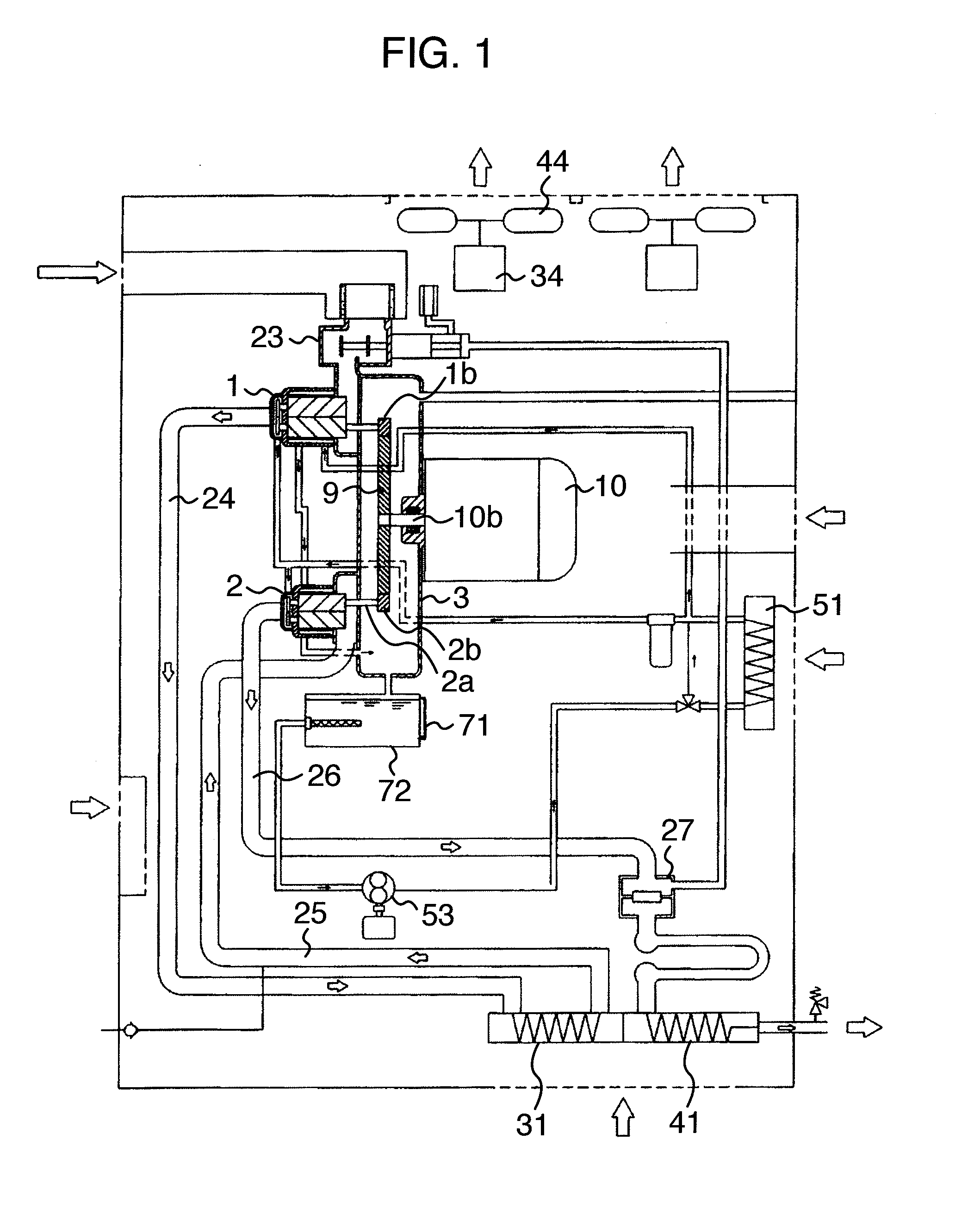 Oil free screw compressor