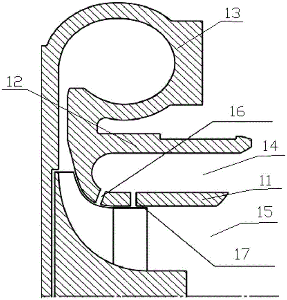 Double-rear-slot casing processing device capable of effectively broadening flow range of compressor