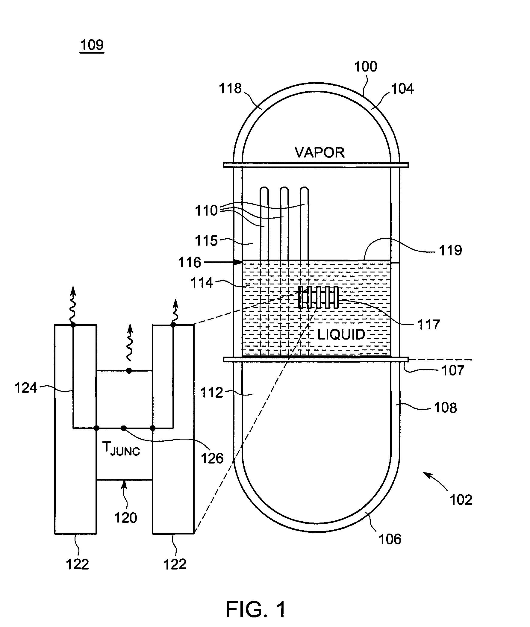 Method and system for an immersion boiling heat sink