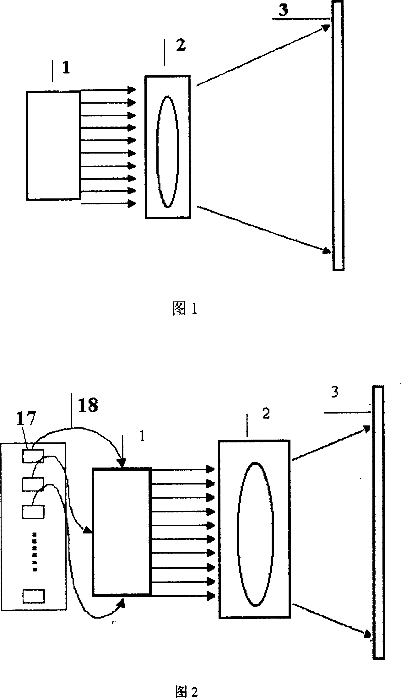 Projection display device