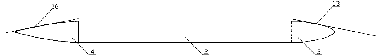 Triangular cross-section power-increased semi-submersible transport vessel without ballast water