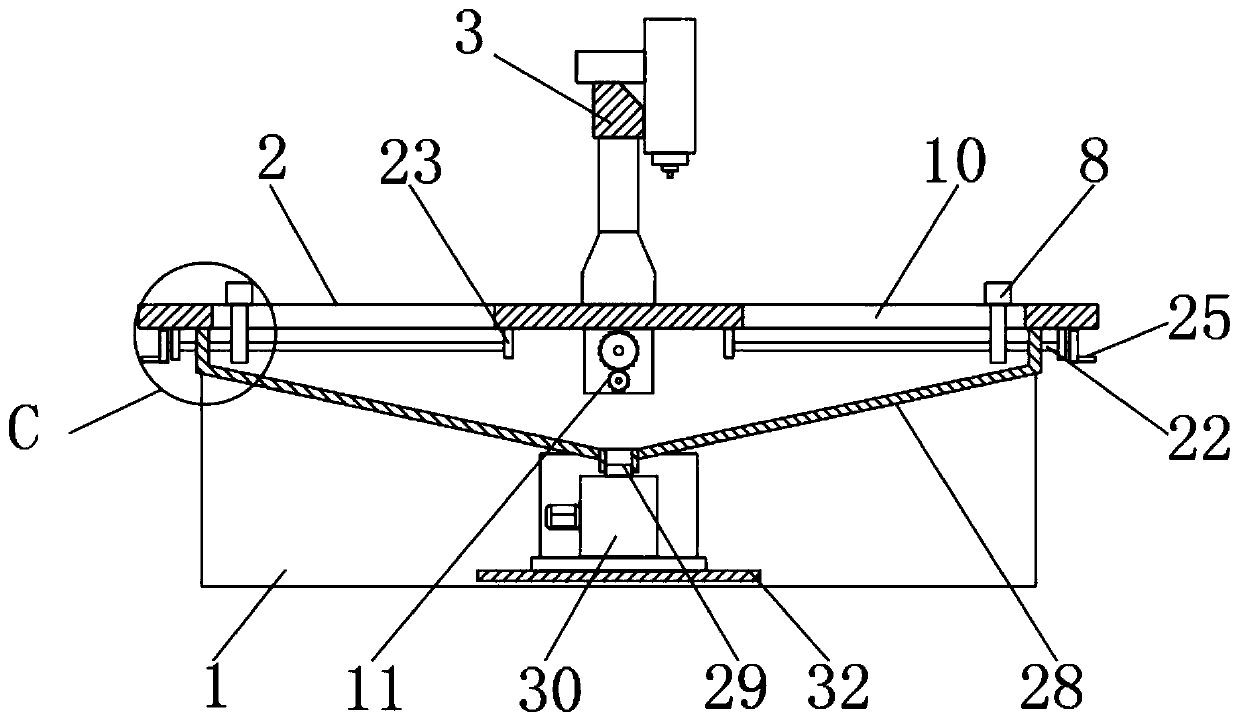 Carving device for wooden door production