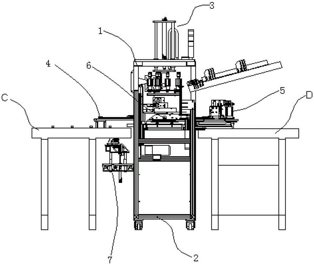 Automatic buckling machine for wave-soldering jig