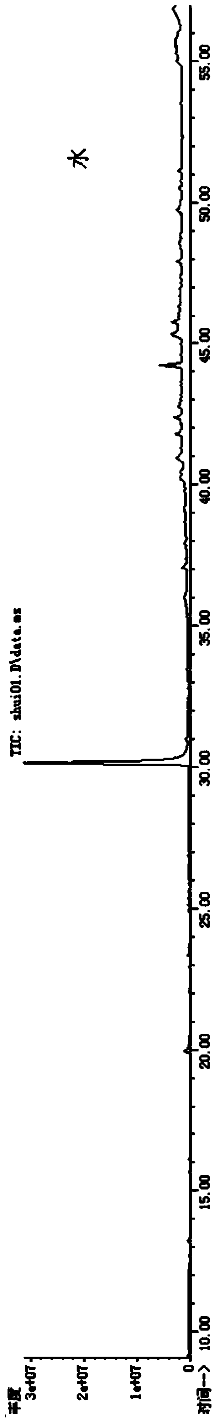 Reconstituted tobacco containing directionally compound-extracted tobacco endogenous incense matter, and cigarette prepared therefrom