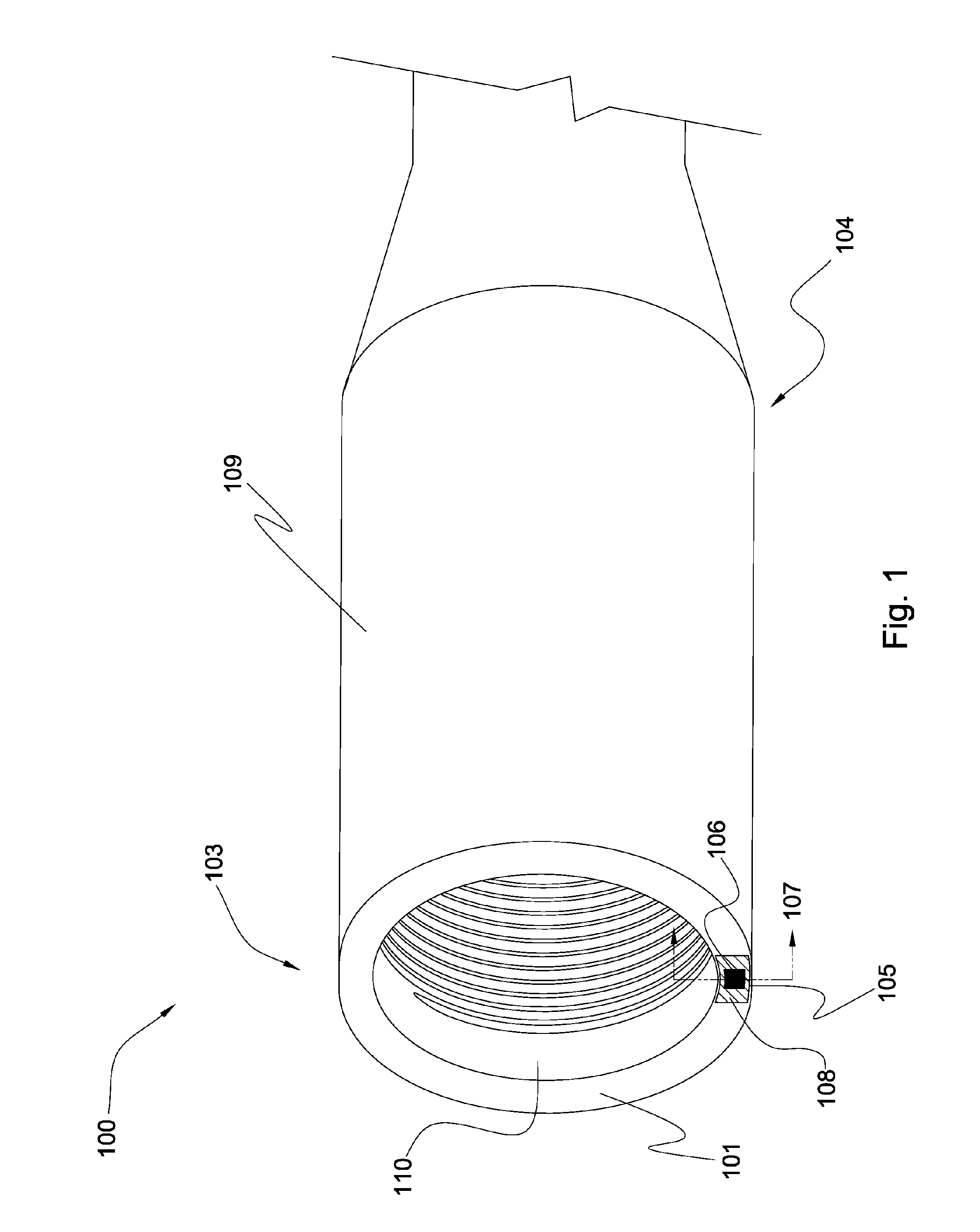 Downhole Tool with Integrated Circuit