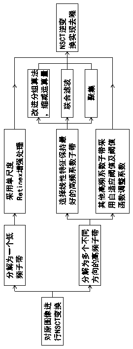 Photon counting image denoising algorithm based on NSCT and block matching filtering