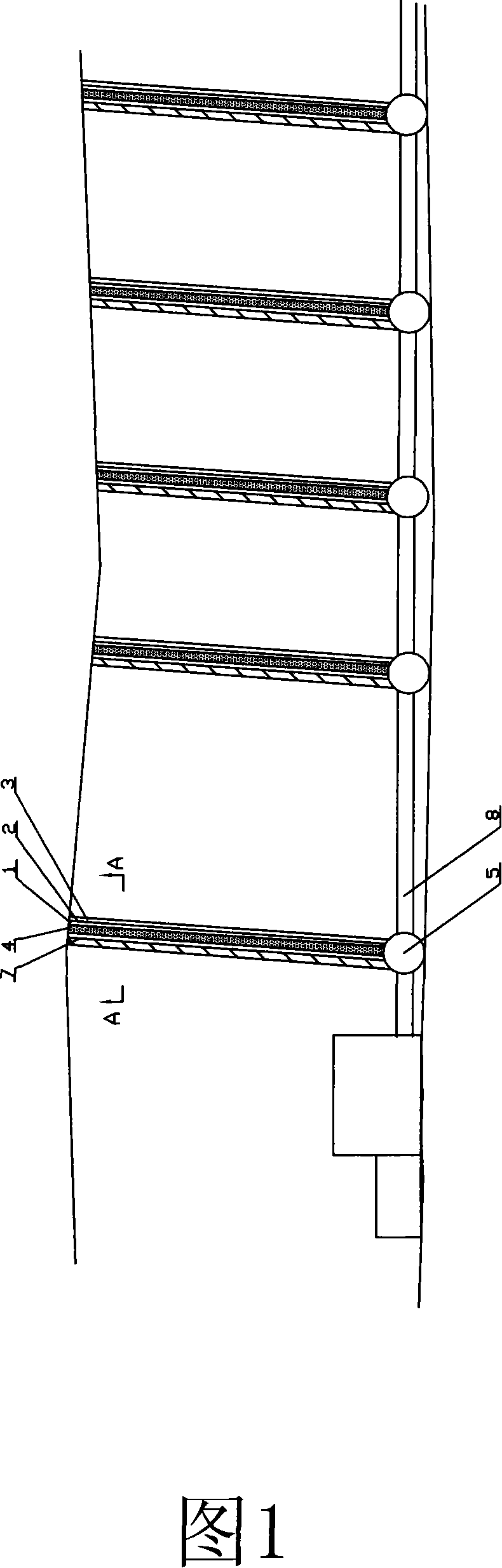 Underground step reservoir and building method thereof