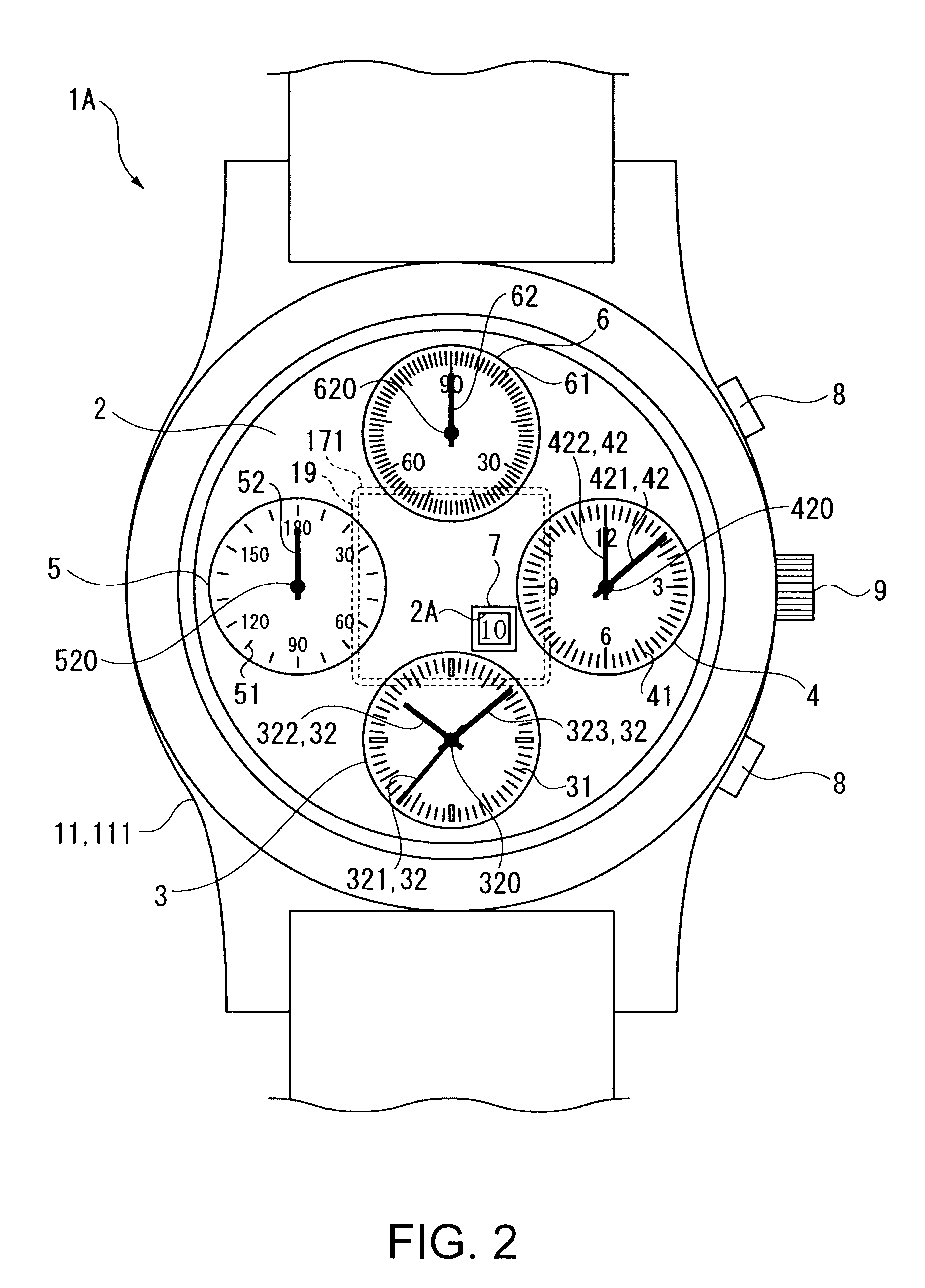 Timepiece With Internal Antenna