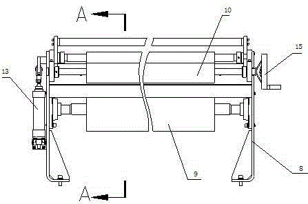 Automatic piecing device and automatic piecing method for cord fabric