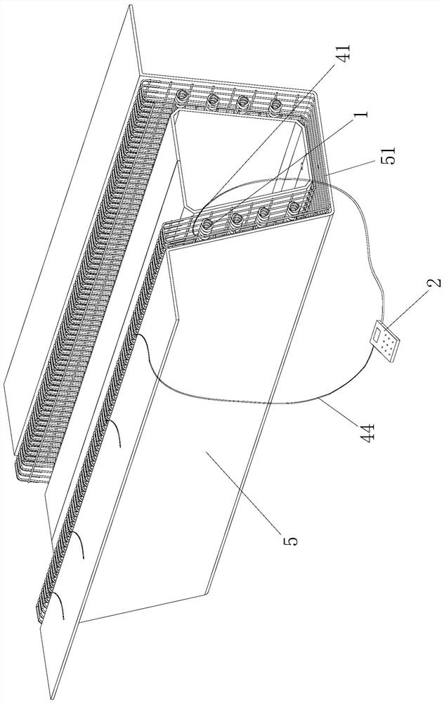 Device and method for detecting quality of slurry in post-tensioned prestressed duct