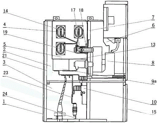 High-voltage switch cabinet