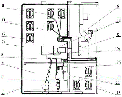 High-voltage switch cabinet