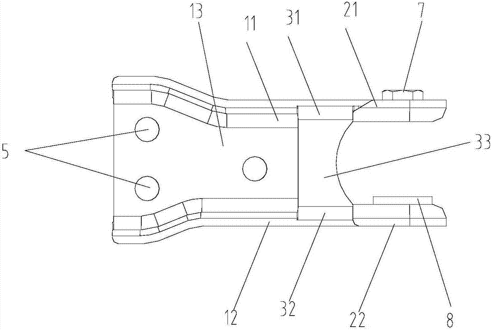 Lightweight vehicle rear torsion bar suspension rack