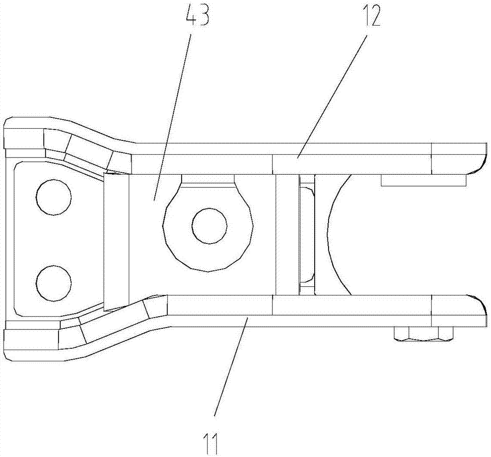 Lightweight vehicle rear torsion bar suspension rack