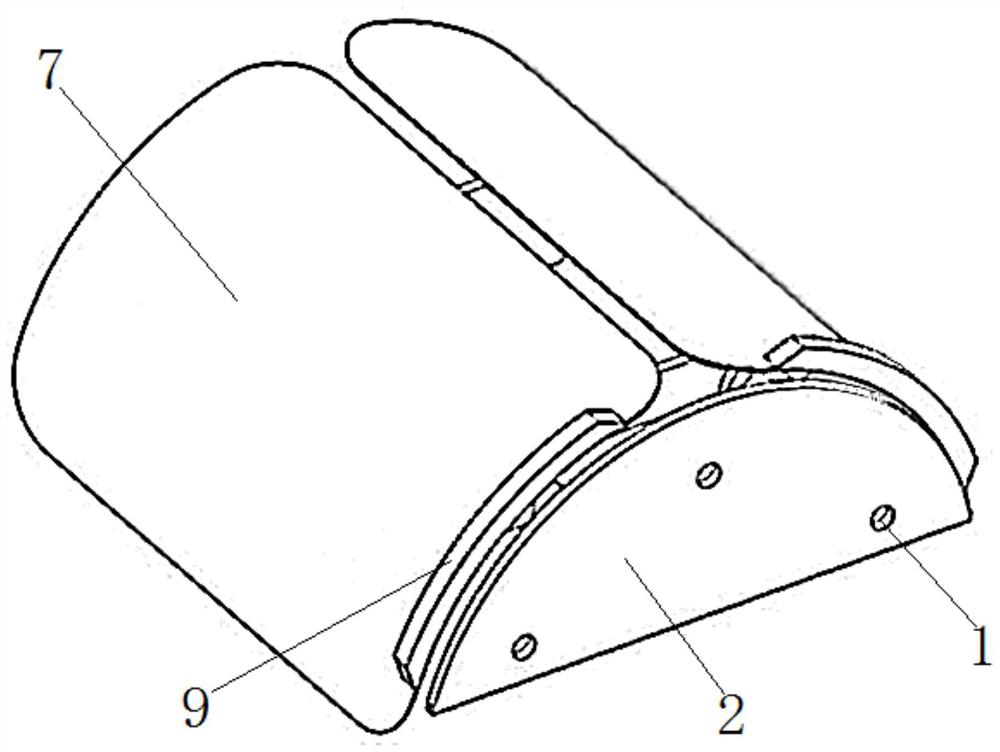 Anti-deformation movable yarn tile and spinning cake transporting yarn trolley