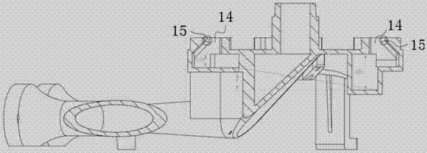 Equal-proportion channel combustor achieving uniform gas discharge and gas stove