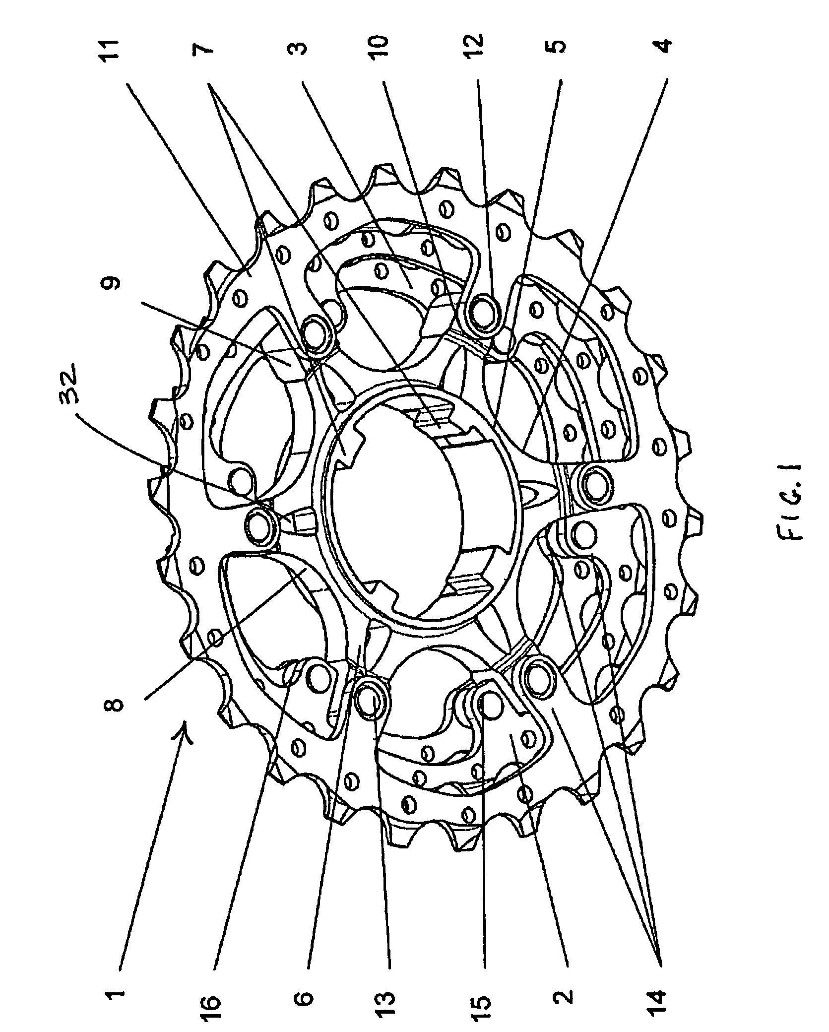 Sprocket assembly