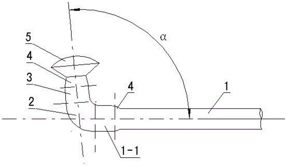 High-strength wheel spoke