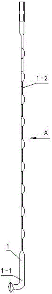 High-strength wheel spoke