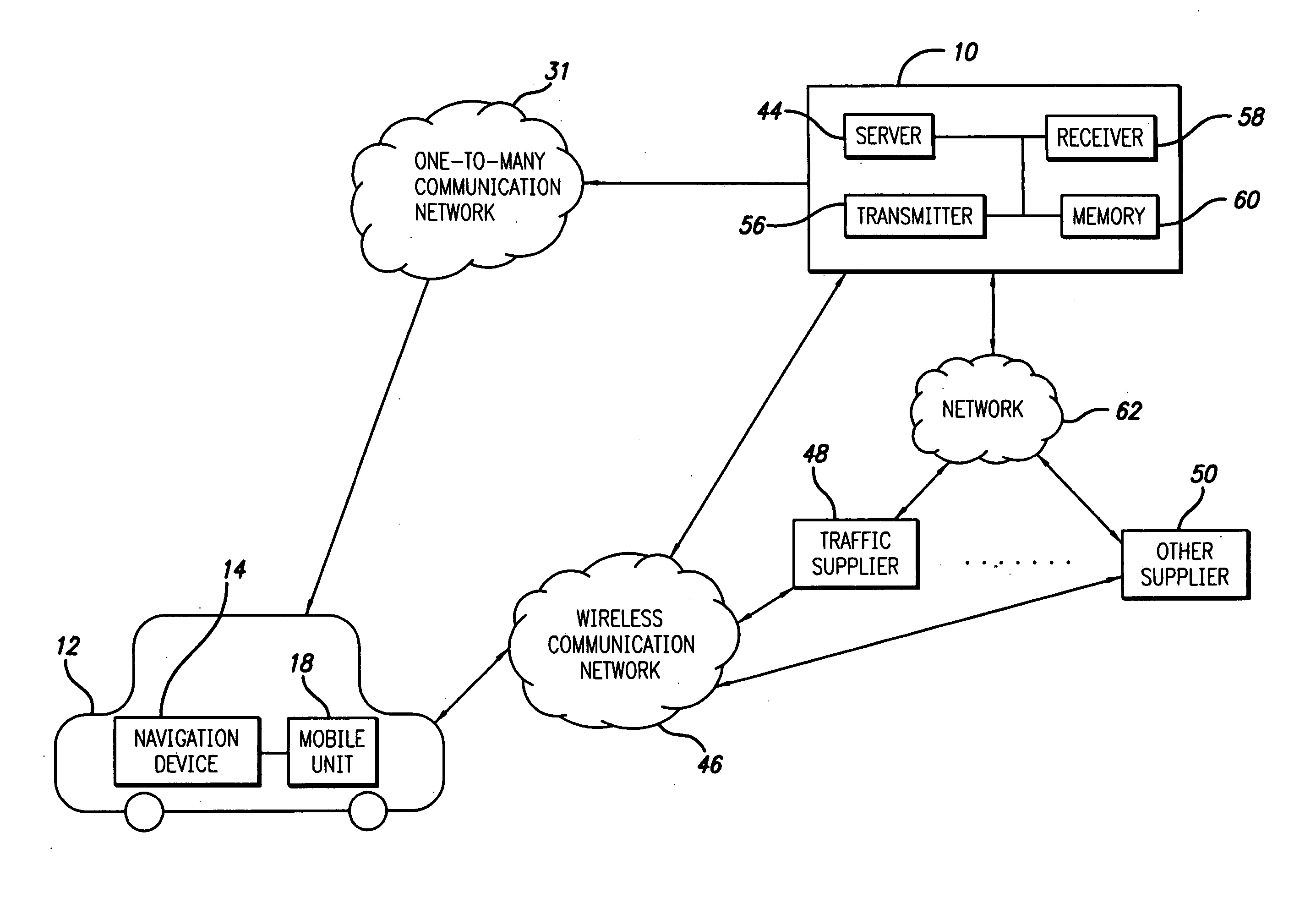 Bandwidth and memory conserving methods for a vehicle navigation system