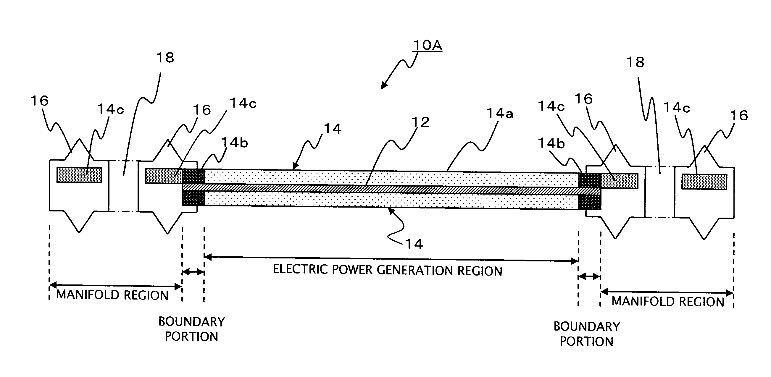 Cell for fuel cell and fuel cell