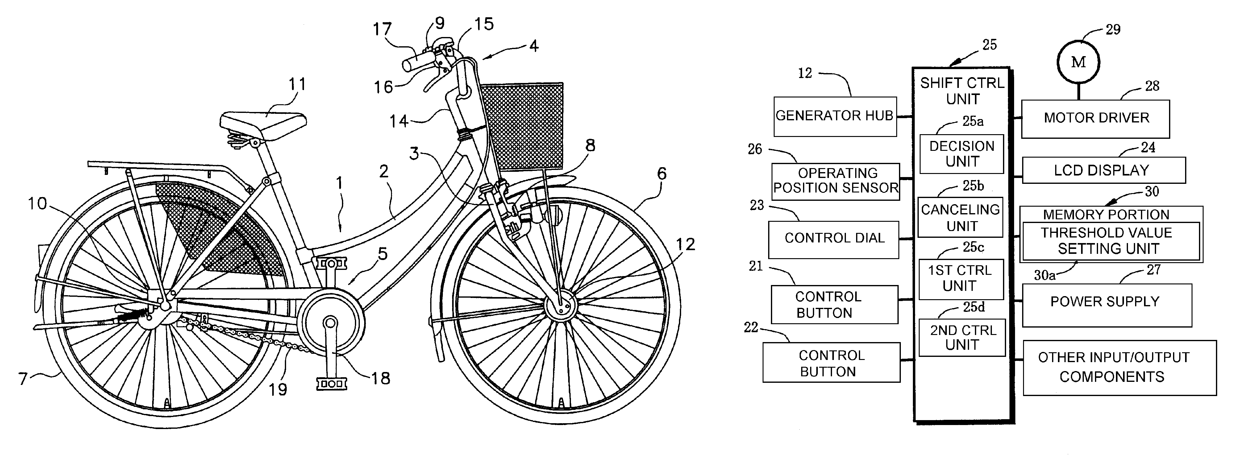 Bicycle shift control apparatus that cancels a tentative shift