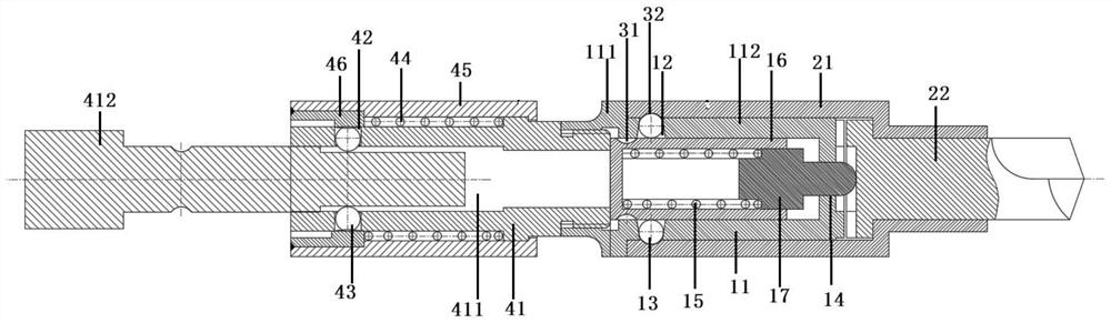 Drill bit device capable of suddenly stopping after drilling through skull