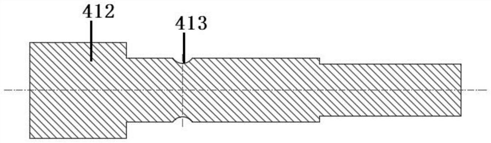 Drill bit device capable of suddenly stopping after drilling through skull