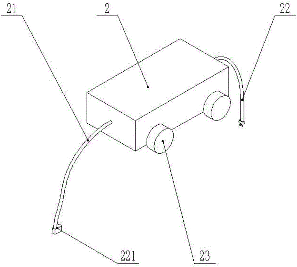 Multiport storage battery vertical charge apparatus