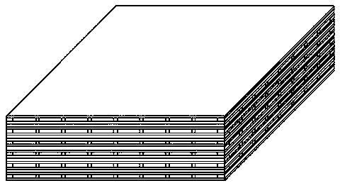 Block hole-type pressureless sintering silicon carbide heat-exchange module and process thereof