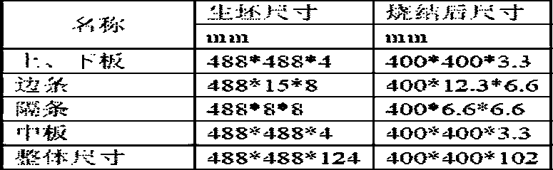 Block hole-type pressureless sintering silicon carbide heat-exchange module and process thereof