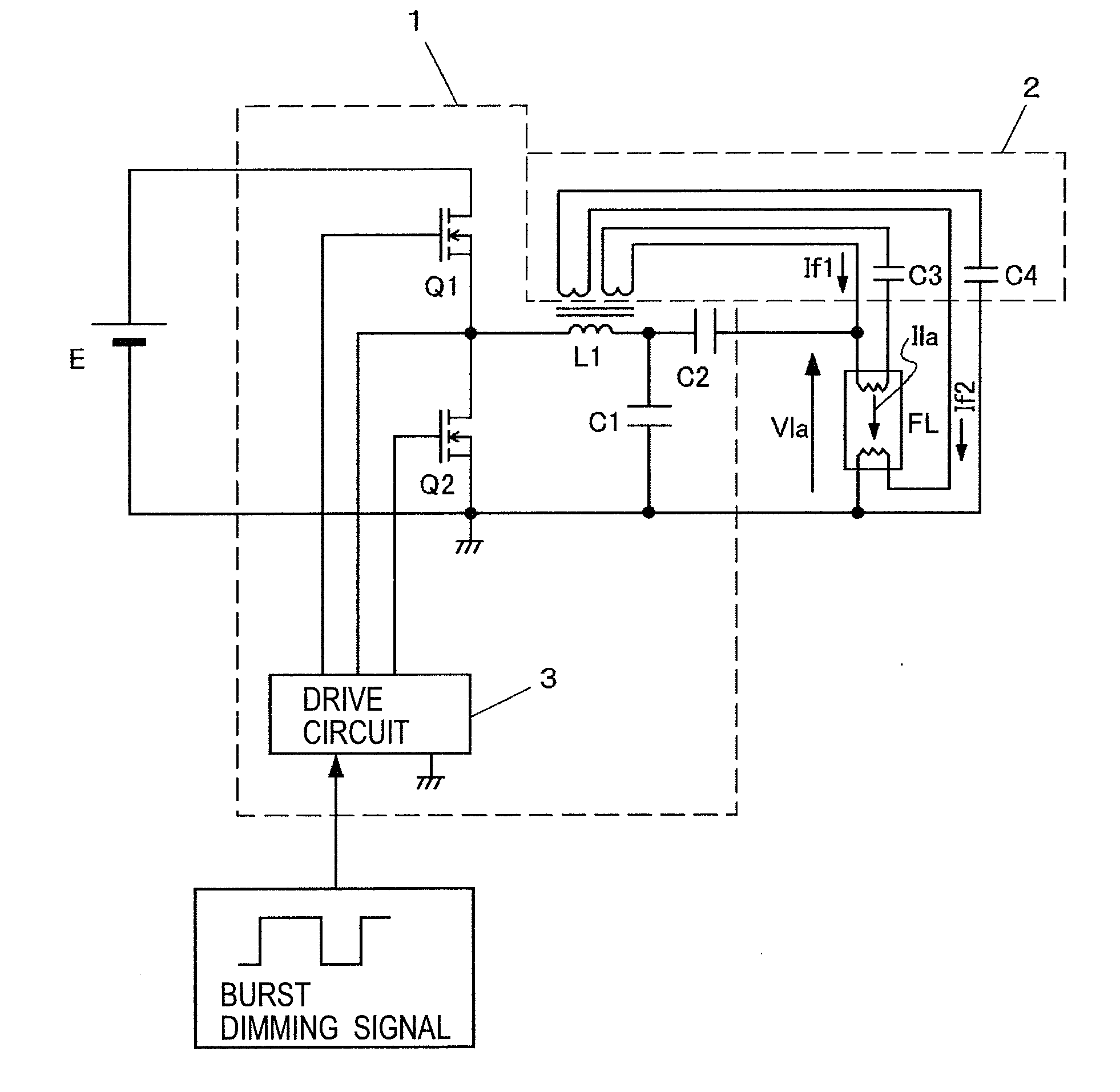 Discharge lamp lighting device, illumination device, and liquid crystal display device