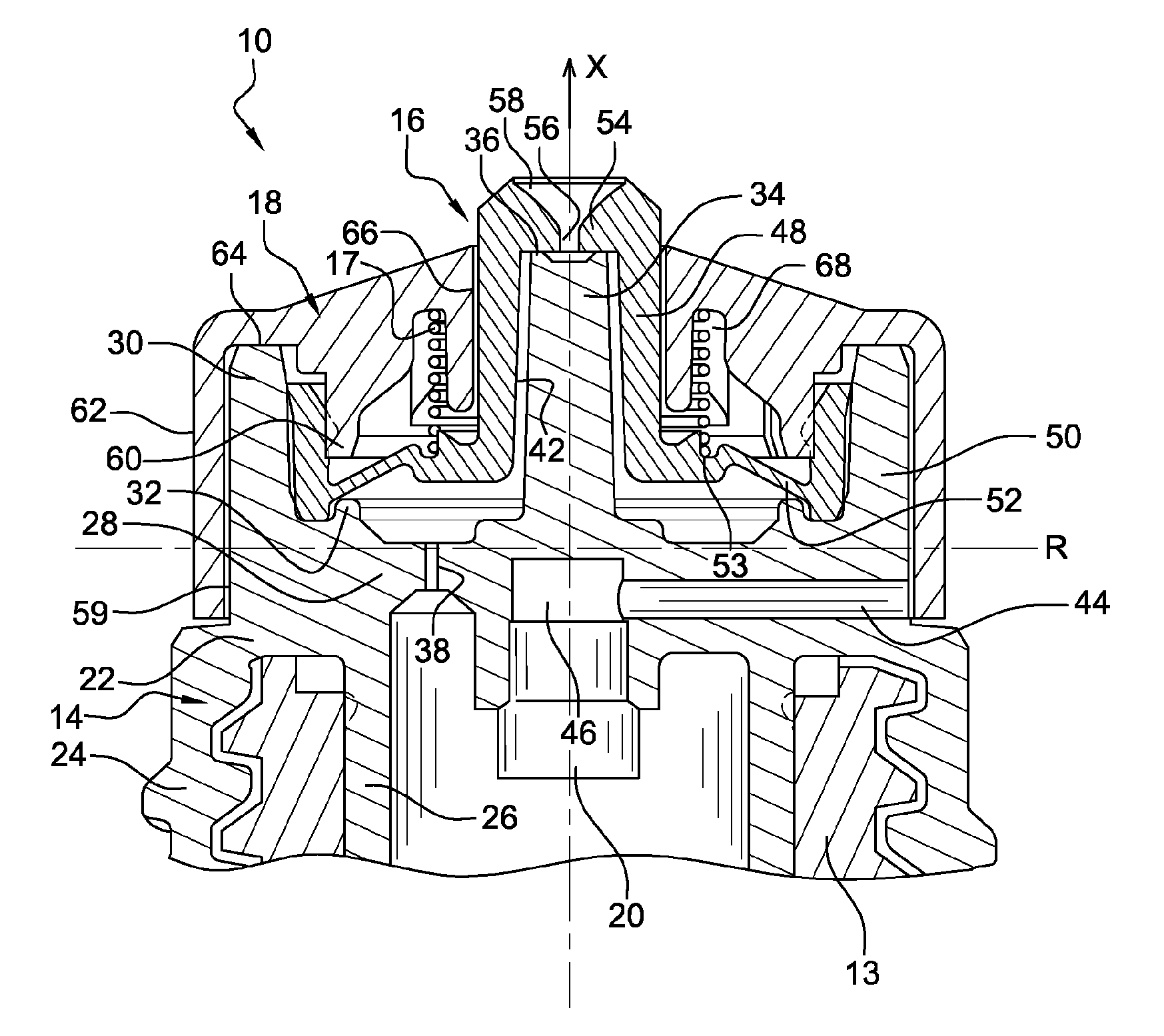 Liquid dispensing device